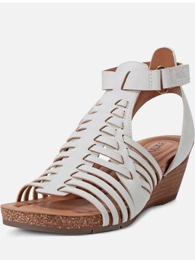 Earth Hattie 3 Strappy Wedge Sandals 10